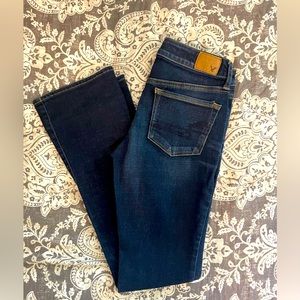 American eagle super stretch skinny kick jeans